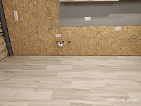 Заливка пола, монтаж ПВХ-плитки. Сергиев Посад